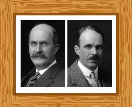 William Lawrence Bragg and William Henry Bragg